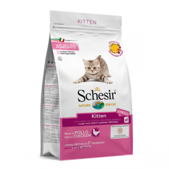 Hrana uscata pentru pisici Schesir Kitten 400 g