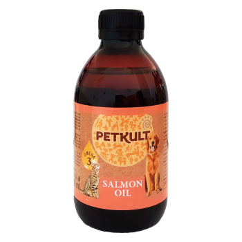 Ulei de somon pentru caini si pisici Petkult 300 ml