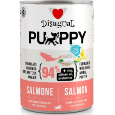 Hrana umeda pentru caini Disugual Dog Puppy Monoprotein Somon 400g