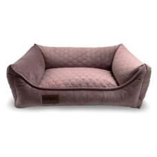 Culcusul pentru caini Meduza Riviera, bej-lila, 120x85 cm