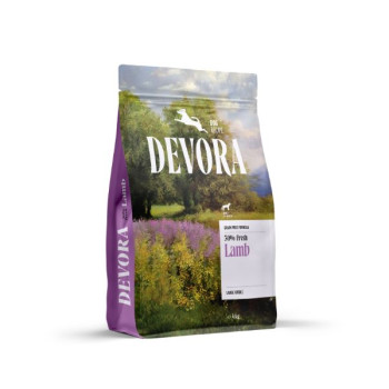 Hrana uscata pentru caini Devora Adult Large Breed Grain Free Monoprotein cu miel 4 kg Hrana uscata pentru caini Devora Adult Large Breed Grain Free Monoprotein cu miel 4 kg