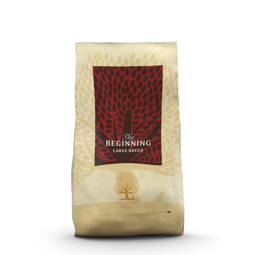 Hrană uscată pentru câini Essential Beginning Large Breed Pui și Rață 10 kg
