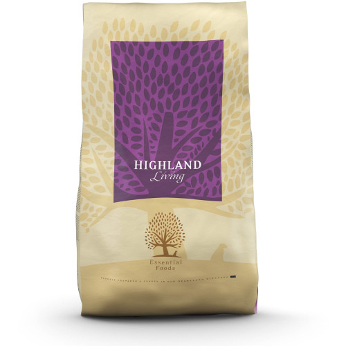 Hrană uscată pentru câini Essential Highland Living Curcan 10 kg