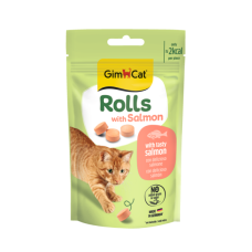 Rulouri pentru pisici Gimcat Rolls cu somon 50 g