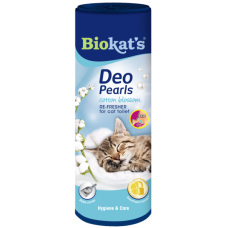 Perle parfumate pentru litieră Biokat's Deo Perls Cotton Blossom 700 g 