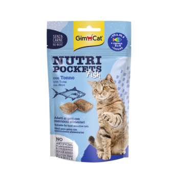Recompense pentru pisici Gimcat Nutri Pockets cu ton 60 g Recompense pentru pisici Gimcat Nutri Pockets cu ton 60 g