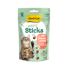 Recompense Gimcat Mini Sticks cu somon si quinoua 50 g