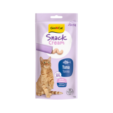 Recompensa cremoasa pentru pisici Gimcat Snack Cream cu ton pachet 6x15 g