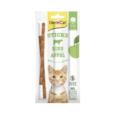 Recompensa pentru pisici GimCat Sticks vita si mar 3 buc