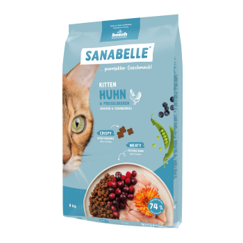 Hrana uscata pentru pisici Sanabelle Kitten 8kg