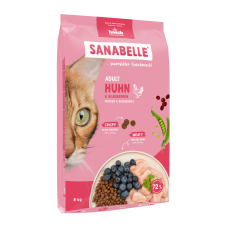 Hrana uscata pentru pisici Sanabelle Adult cu pui 8 kg