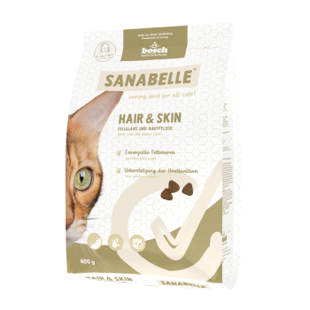 Hrana uscata pentru pisici Sanabelle Hair and Skin 400 g