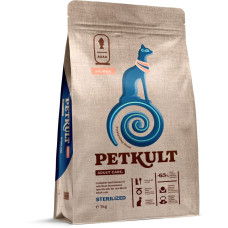 Hrana uscata Petkult Adult Care Sterilized pentru pisici cu continut ridicat de Somon 7kg