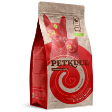 Hrana uscata Petkult Probiotic Care Kitten&Mother Fresh pentru pisici, cu Miel proaspăt 2kg