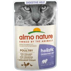 Hrana umeda pentru pisici Almo Nature Holistic Digestive Help Plic Carne de pasare 70 gr