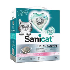 Sanicat Clumping Nisip pentru pisici Strong Clumps, bentonită, 10 L/8.5 kg
