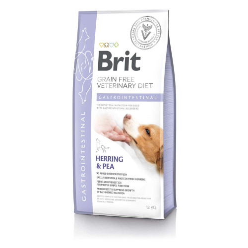 Hrană uscată pentru câini Brit Grain Free VD Gastrointestinal 12 kg