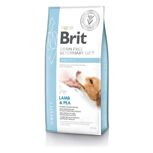 Hrană uscată pentru câini Brit Grain Free VD Obesity 12 kg