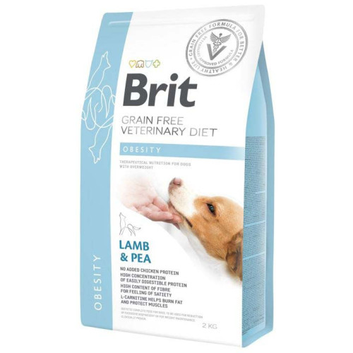 Hrană uscată pentru câini Brit Grain Free VD Obesity 2 kg