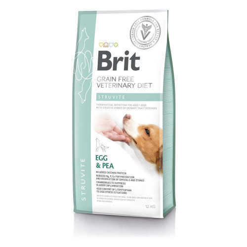 Hrană uscată pentru câini Brit Grain Free VD Struvite 12 kg