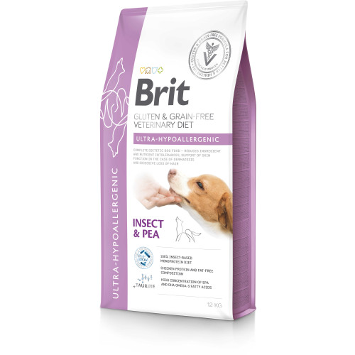 Hrană uscată pentru câini Brit Grain Free VD Ultra-Hypoallergenic 12 kg