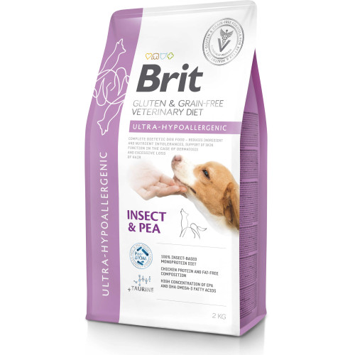 Hrană uscată pentru câini Brit Grain Free VD Ultra-Hypoallergenic 2 kg