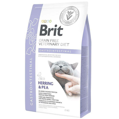 Hrană uscată pentru pisici Brit Grain Free VD Gastrointestinal 2 kg