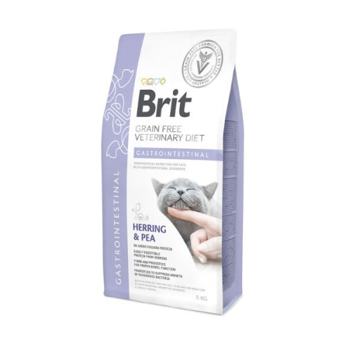 Hrană uscată pentru pisici Brit Grain Free VD Gastrointestinal 5 kg