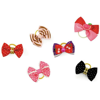Fundiţe pentru câini cu elastic 12 buc/set 