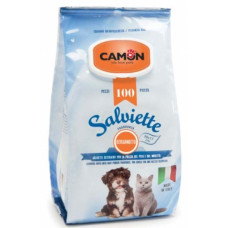 Şerveţele umede cu parfum de Bergamotă pentru caini Camon 100 bucăţi