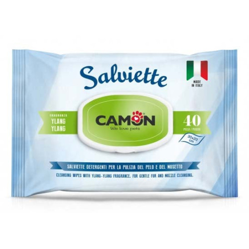 Șervețele pentru curătare cu Aloe Vera și Ylang-Ylang Camon 40 bucăți