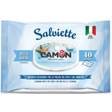 Şerveţele pentru curăţare cu parfum Marine Camon 40 bucăţi