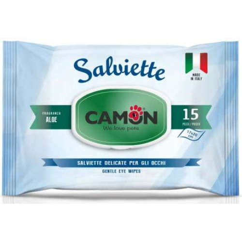 Șervețele umede pentru ochi Camon 15 bucăți