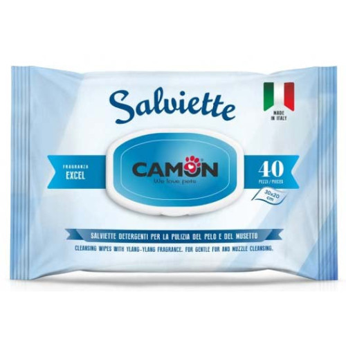 Șervețele pentru curățare cu parfum Excel Camon 40 bucăți