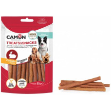 Recompense pentru caini Camon Sticks Iepure 80 gr