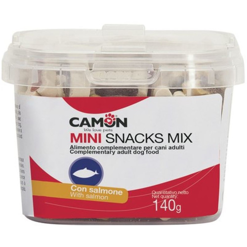 Recompense pentru câini Camon Snackbox Mini Bones 140 g