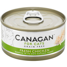 Hrana umeda pentru pisici Canagan Cat Pui 75 gr