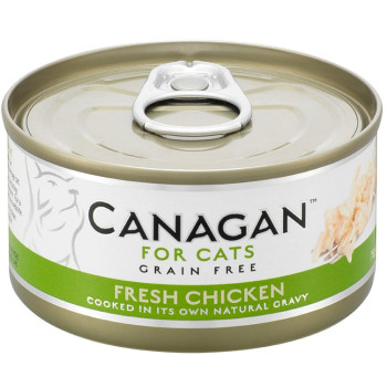 Hrana umeda pentru pisici Canagan Cat Pui 75 gr