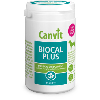 Supliment nutritiv pentru câini Canvit Biocal Plus cu Minerale 1.000 gr 