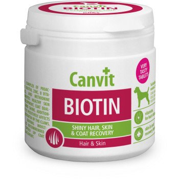 Supliment nutritiv pentru câini Canvit Biotin 100 gr