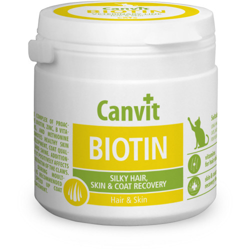 Supliment pentru pisici Canvit Biotin 100 g