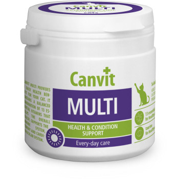 Supliment pentru pisici Canvit Multi Cats 100 gr