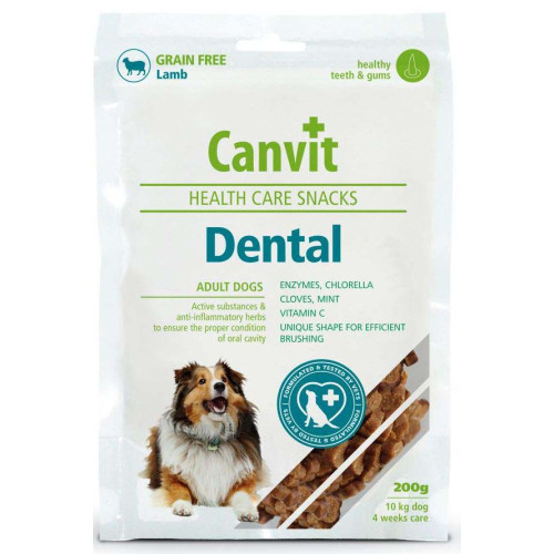 Recompensă pentru câini Canvit Snack Dental 200 g