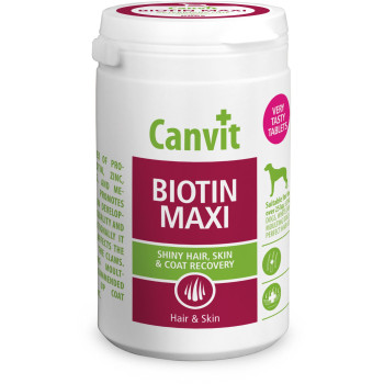 Supliment nutritiv  pentru câini Canvit Biotin Maxi Hair & Skin 230 gr