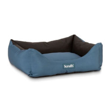 Culcus pentru caini Scruffs Expedition Albastru 75x60 cm