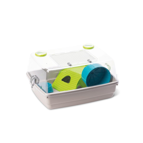 Cușcă pentru rozătoare Fop Junior Deluxe, multicoloră, 42 × 34 × 22 cm