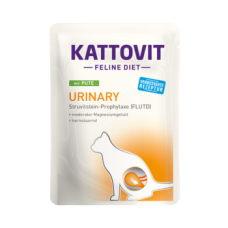 Hrana umeda pentru pisici Kattovit Feline Diet Urinary cu Curcan 85 gr