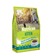 Hrana uscata pentru pisici Nutrican Cat Kitten 2 kg 