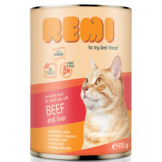 Hrana umeda pentru pisici Remi Vita si Ficat 415 gr 