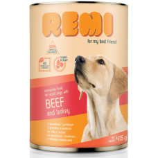 Hrana umeda pentru caini Remi Dog Vita&Curcan 415 gr